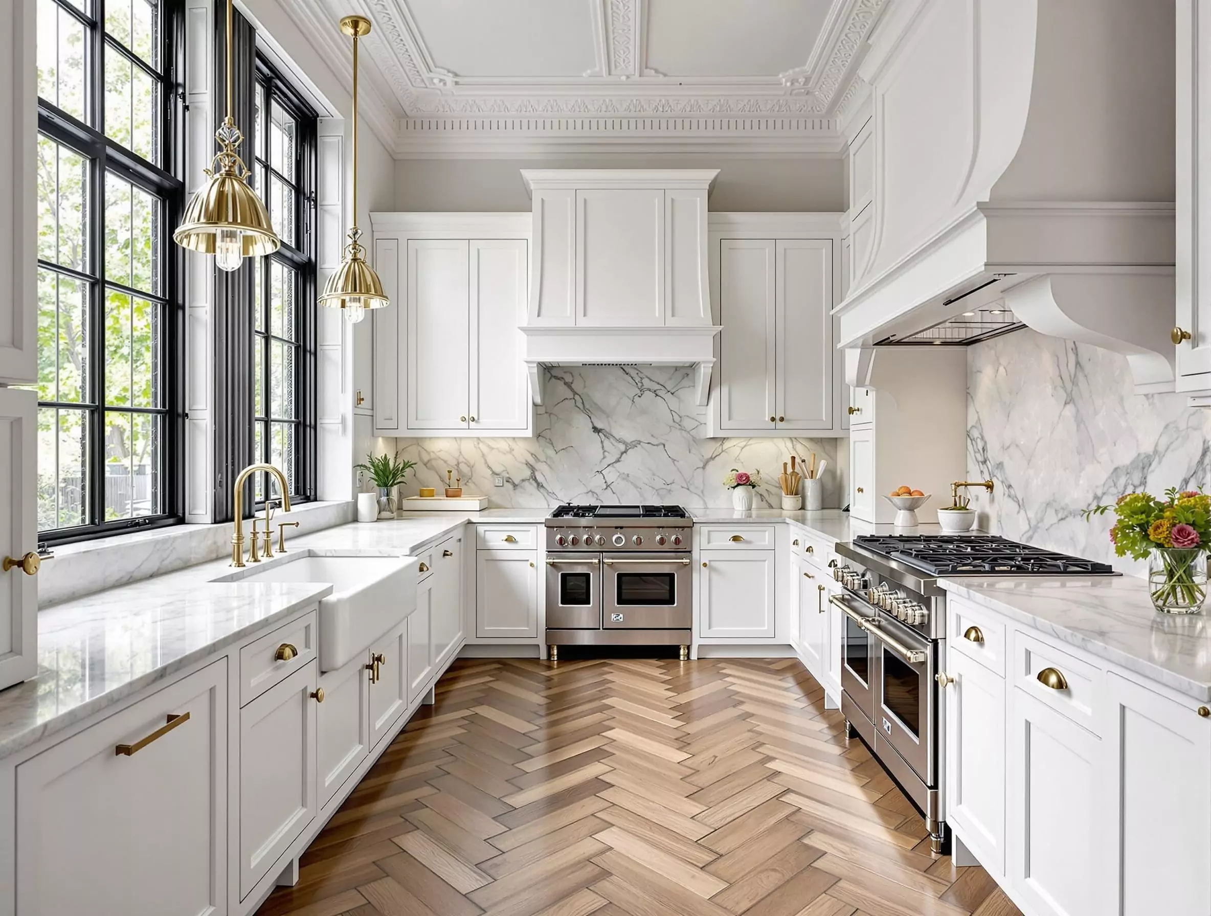 Luxury kitchen and bathroom renovation in Central London
