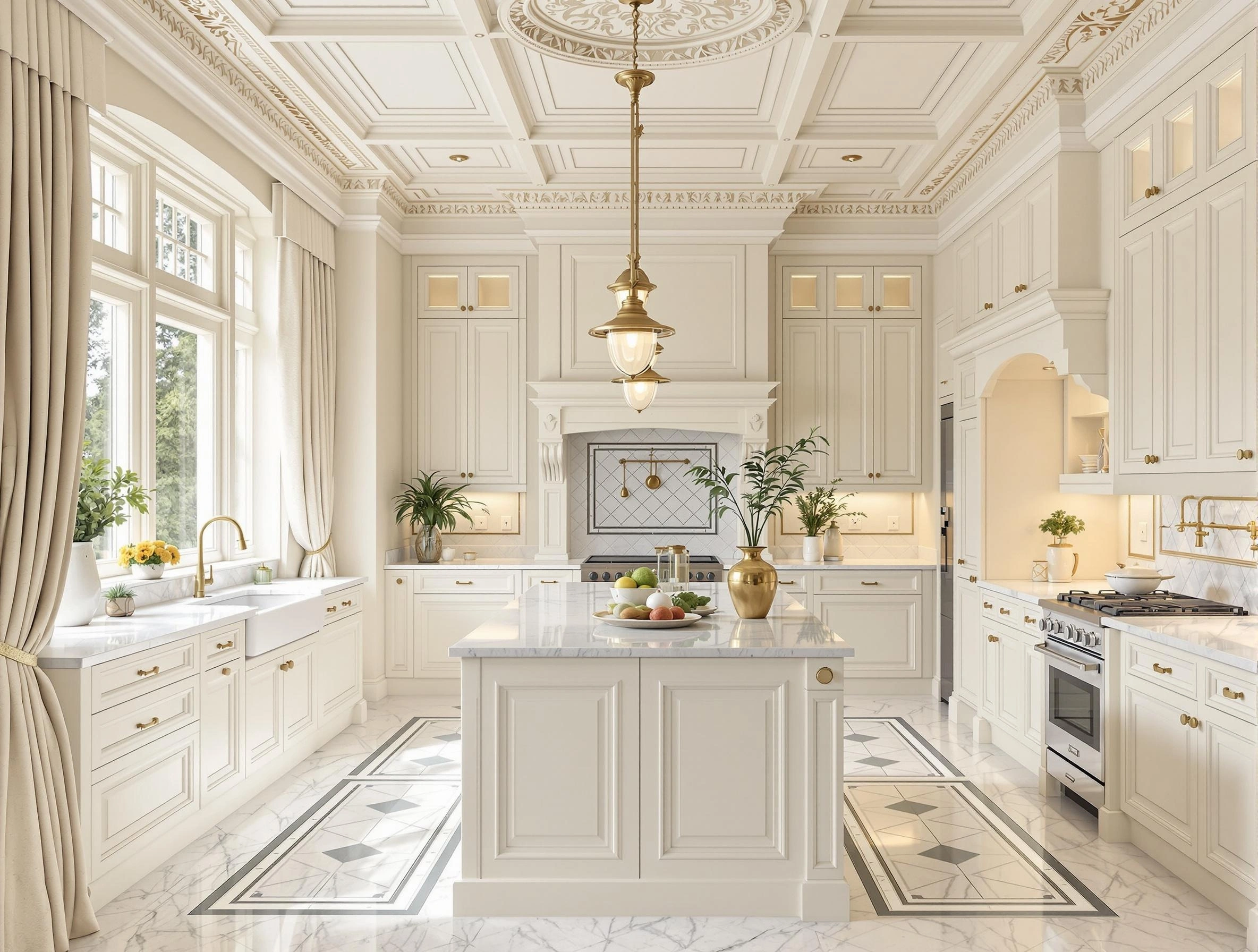 Luxury kitchen and bathroom renovation in Mayfair