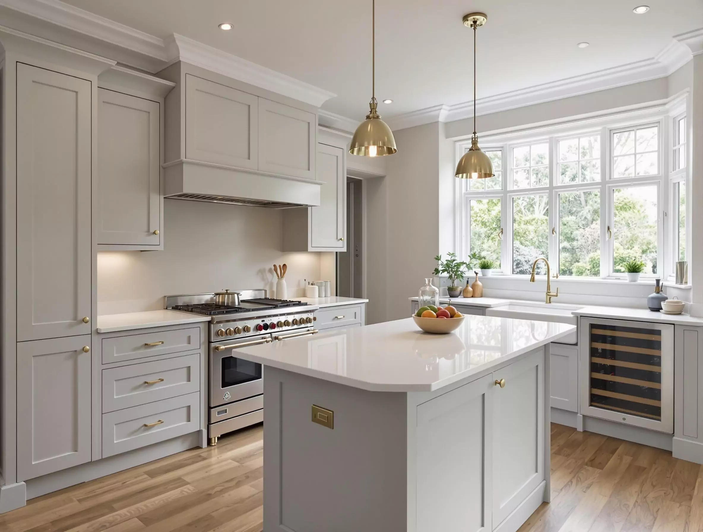 Luxury kitchen and bathroom renovation in Wimbledon