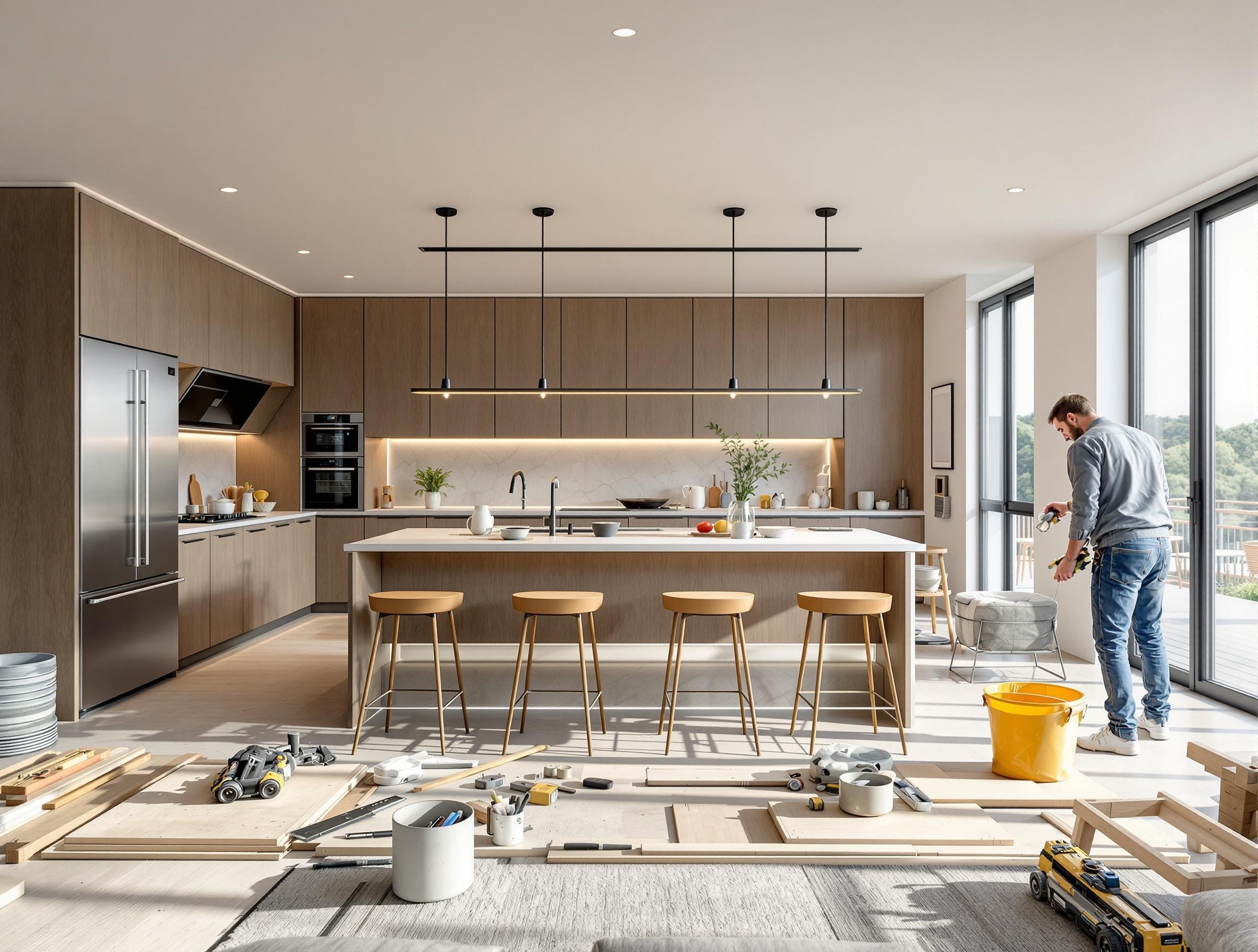 kitchen renovation services in Ealing
